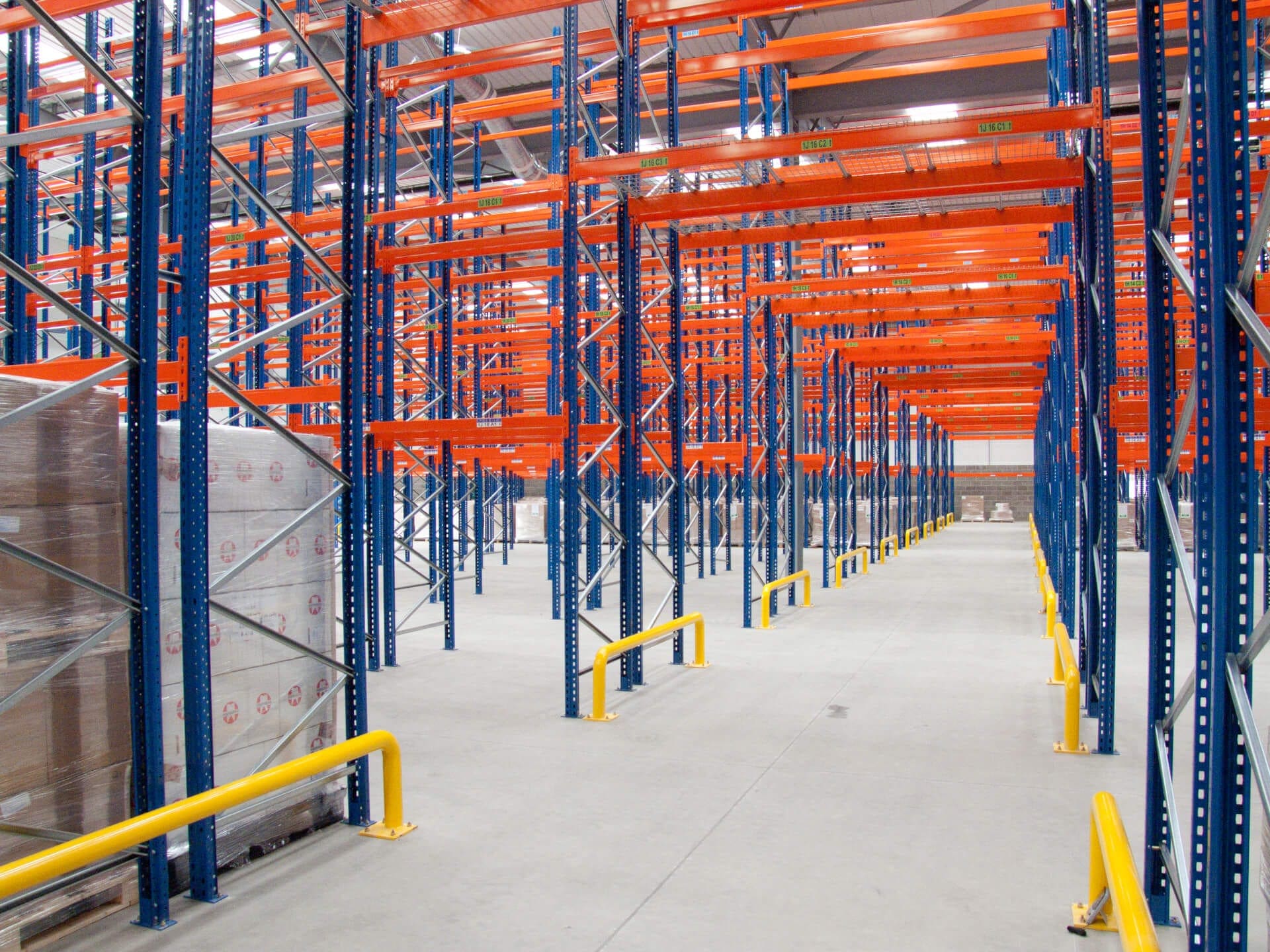 Used Pallet Racking in Scotland, PSS Pallet Racking, PSS Pallet Racking UK, PSS Pallet Racking North, PSS Pallet Racking North West, PSS Pallet Racking North East, PSS Pallet Racking County Durham, Warehouse Optimization, Racking Protectors